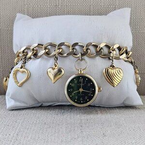 TODAY Women Wristwatch Charms Chain Bracelet Strap Quartz Wrist Watch Analog
